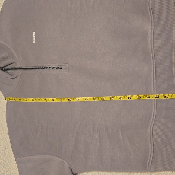 Roots Cloud Half-Zip – Gull Grey, Women’s M – NWT - Picture 5 of 10